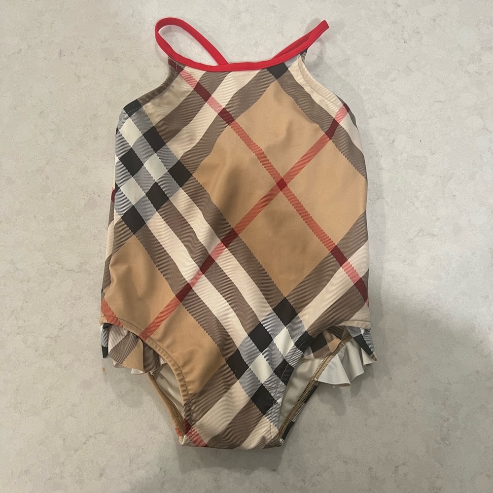 TODDLER BURBERRY SWIMSUIT